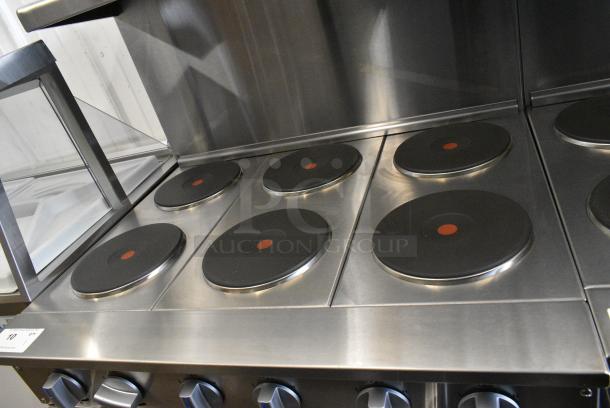 BRAND NEW SCRATCH AND DENT! Imperial Range IR-6-E Stainless Steel Commercial 36" Electric Range with 6 Round Plates and Standard Oven. 208 Volts, 1 Phase. - Image 6 of 9