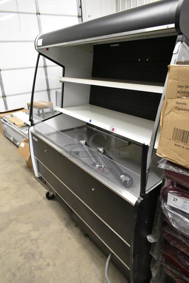 BRAND NEW SCRATCH AND DENT! Federal RSSM560SC-3 Metal Commercial Open Grab N Go Merchandiser on Commercial Casters. 120/208-240 Volts, 1 Phase. - Image 2 of 6