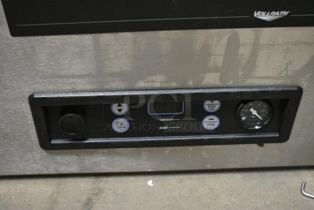 BRAND NEW SCRATCH AND DENT! Vollrath VP12 40831 Stainless Steel Commercial Countertop Medium Vacuum Packaging Machine with 12" Sealing Bar. 110-120 Volts, 1 Phase. Cannot Test Due To Missing Plug Receiver - Image 3 of 6