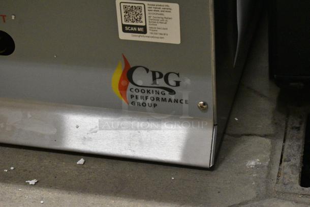 BRAND NEW SCRATCH AND DENT! Cooking Performance Group CPG CL-CPG-48-NL 48" Natural Gas Stainless Steel Commercial Countertop Lava Briquette Charbroiler. 120,000 BTU - Image 5 of 11