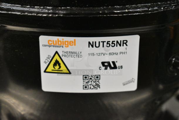 BRAND NEW SCRATCH AND DENT! Cubigel NUT55NR Compressor. 115-127 Volts, 1 Phase. - Image 6 of 7