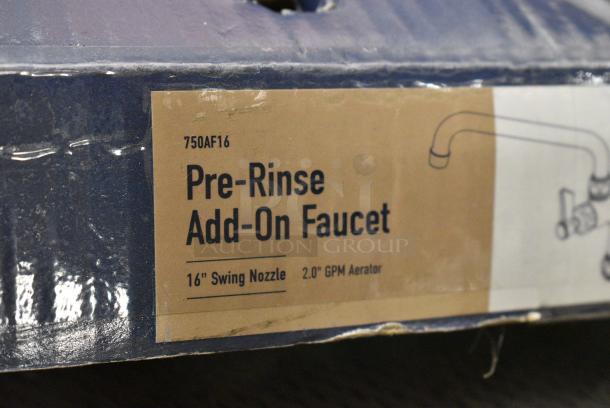 BRAND NEW SCRATCH AND DENT! 750AF16 Waterloo 16" Pre-Rinse Add-On Faucet - Image 4 of 4