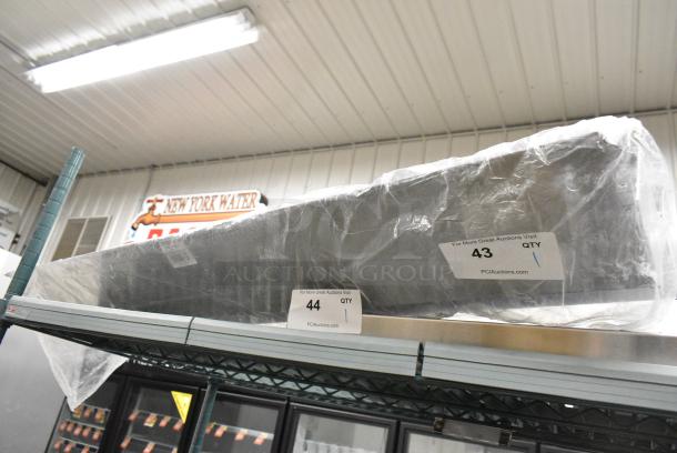 BRAND NEW SCRATCH AND DENT! Steelton 712B5548D Stainless Steel Double Tier Speed Rail - 48" - Image 2 of 5