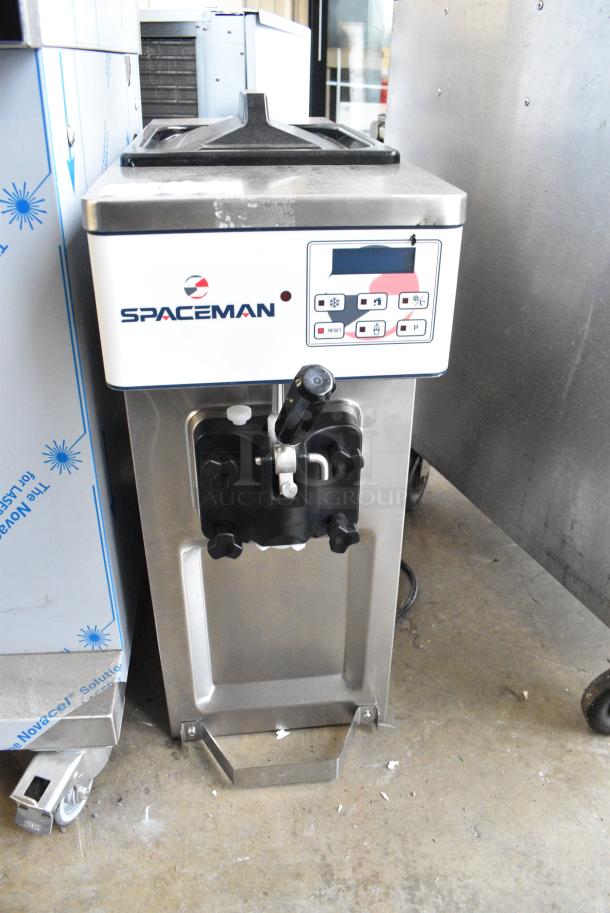 2023 Spaceman 6210-C Stainless Steel Commercial Countertop Air Cooled Single Flavor Soft Serve Ice Cream Machine. 110 Volts, 1 Phase. - Image 1 of 7
