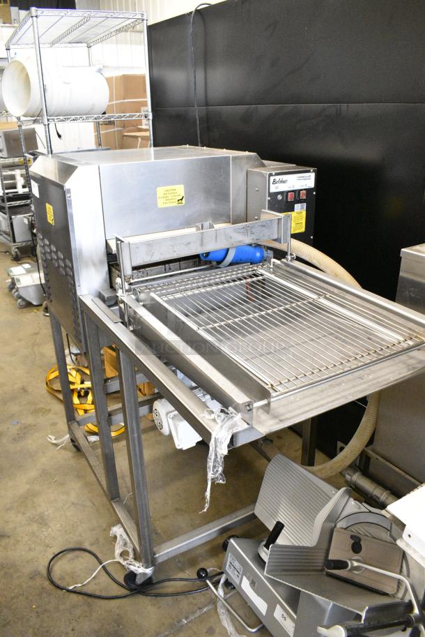 Belshaw Adamatic TG50 Stainless Steel Commercial Floor Style Thermoglaze Icing Machine on Commercial Casters. 208 Volts, 1 Phase. - Image 2 of 13