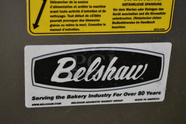 Belshaw Adamatic TG50 Stainless Steel Commercial Floor Style Thermoglaze Icing Machine on Commercial Casters. 208 Volts, 1 Phase. - Image 10 of 13