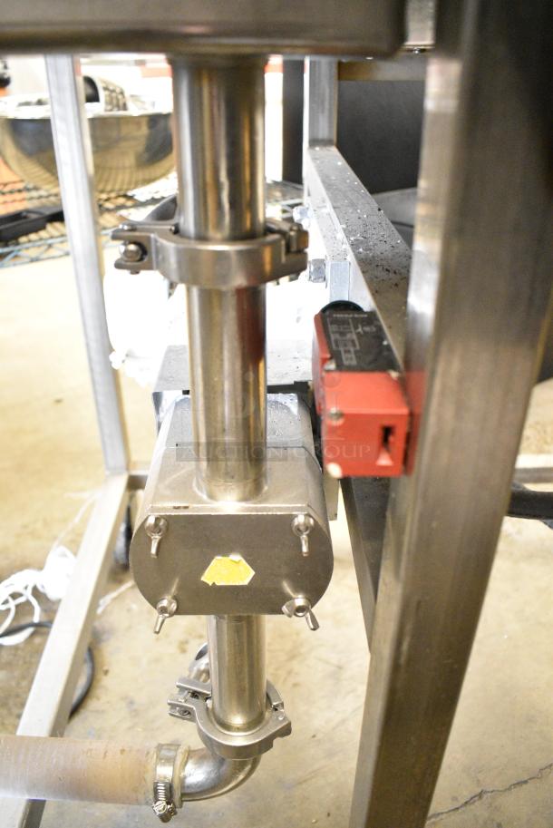 Belshaw Adamatic TG50 Stainless Steel Commercial Floor Style Thermoglaze Icing Machine on Commercial Casters. 208 Volts, 1 Phase. - Image 12 of 13