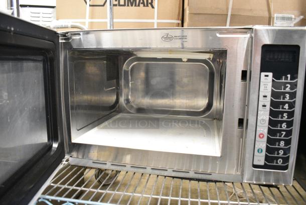 2021 Amana RCS10TS Stainless Steel Commercial Countertop Microwave Oven. 120 Volts, 1 Phase. - Image 2 of 6