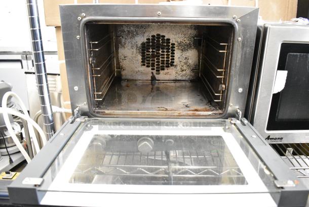 2019 Cadco Unox Roberta XAF003 Stainless Steel Commercial Countertop Electric Powered Convection Oven. 120 Volts, 1 Phase. Tested and Working! - Image 4 of 6