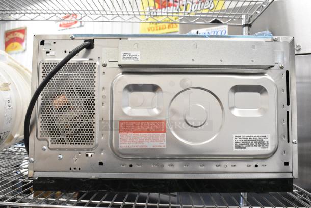 2022 Sharp R-21LVF Stainless Steel Commercial Countertop Microwave Oven. 120 Volts, 1 Phase. - Image 4 of 7