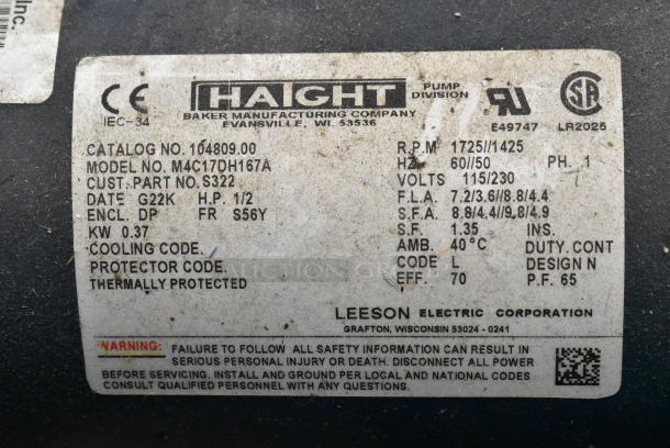 Frontline 10SS Stainless Steel Commercial Portable Waste Oil Caddy on Commercial Casters. - Image 6 of 9