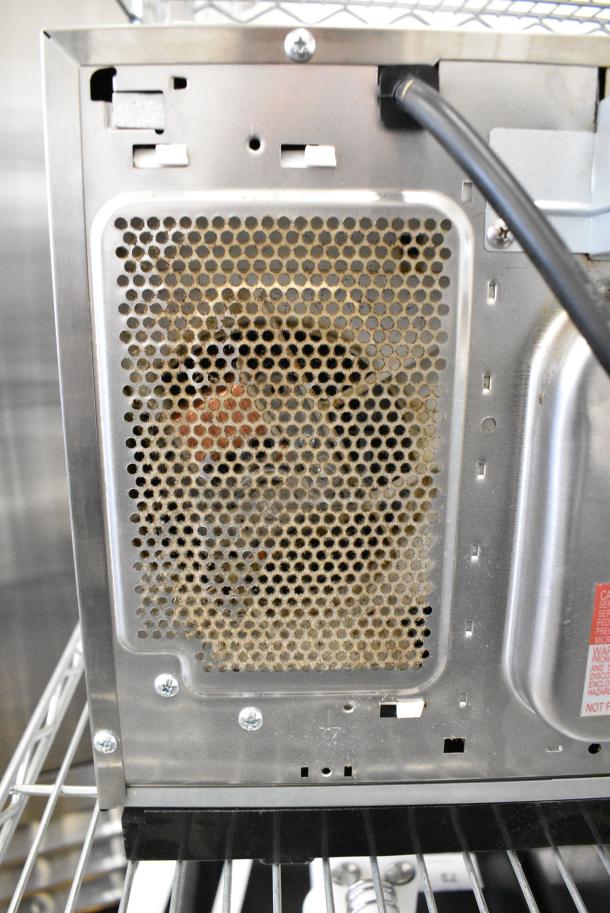 2022 Sharp R-21LVF Stainless Steel Commercial Countertop Microwave Oven. 120 Volts, 1 Phase. - Image 6 of 7