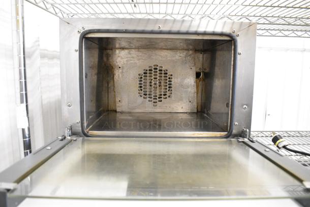 Cadco Unox Roberta XAF003 Stainless Steel Commercial Countertop Electric Powered Convection Oven. 120 Volts, 1 Phase. Tested and Working! - Image 2 of 7