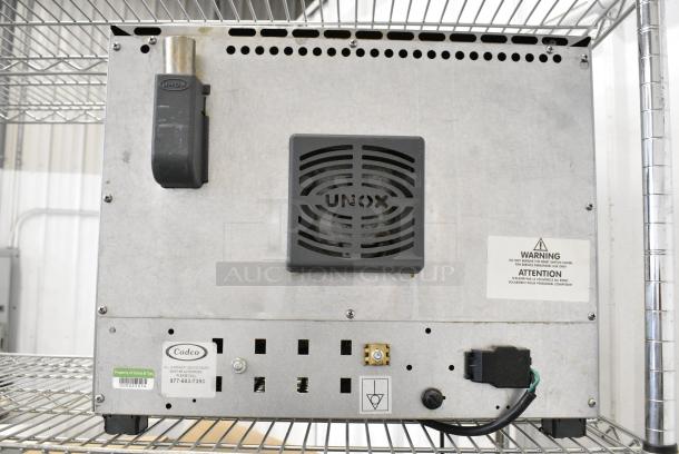 Cadco Unox Roberta XAF003 Stainless Steel Commercial Countertop Electric Powered Convection Oven. 120 Volts, 1 Phase. Tested and Working! - Image 4 of 7