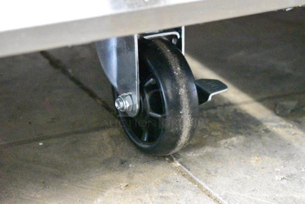 2023 Avantco 178A49FHC Stainless Steel Commercial 2 Door Reach In Freezer on Commercial Casters. 115 Volts, 1 Phase. Tested and Working! - Image 2 of 7