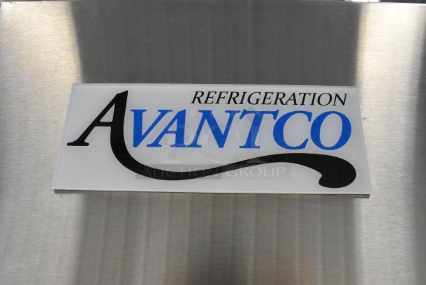 2023 Avantco 178A49FHC Stainless Steel Commercial 2 Door Reach In Freezer on Commercial Casters. 115 Volts, 1 Phase. Tested and Working! - Image 4 of 7