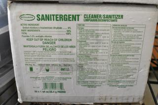 2 Boxes of Stearns Sanitergent Cleaner and Sanitizer. 2 Times Your Bid!