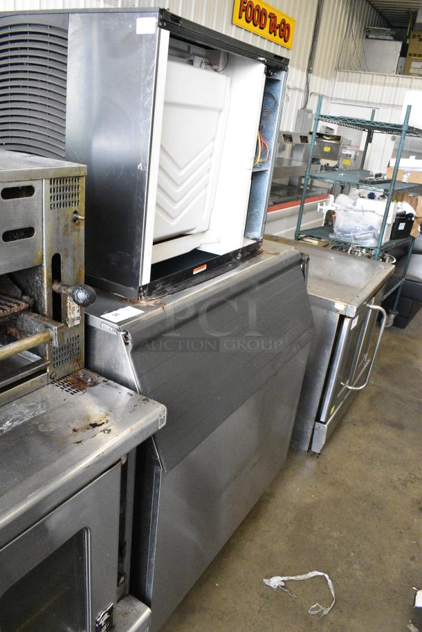 Manitowoc SY0894N Stainless Steel Commercial Ice Machine Bin on Manitowoc C730S Commercial Ice Bin. 208-230 Volts, 1 Phase. - Image 2 of 10