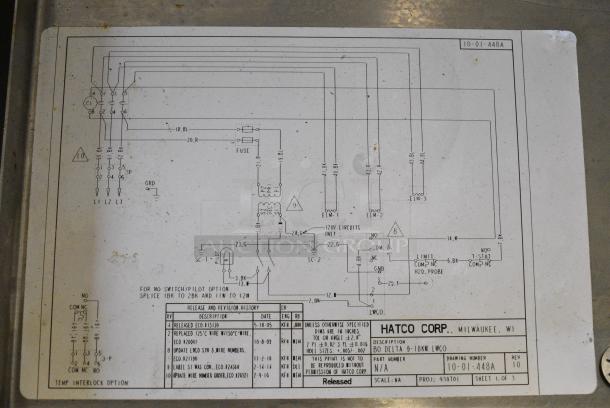 Manitowoc SY0894N Stainless Steel Commercial Ice Machine Bin on Manitowoc C730S Commercial Ice Bin. 208-230 Volts, 1 Phase. - Image 5 of 10