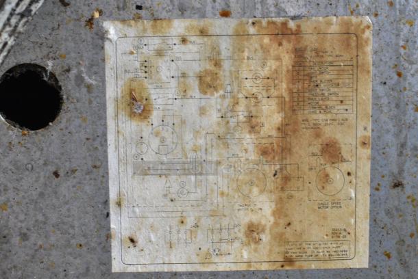 Montague Stainless Steel Commercial Natural Gas Powered Full Size Convection Oven w/ View Through Doors, Metal Oven Racks and Thermostatic Controls on Commercial Casters. - Image 8 of 8