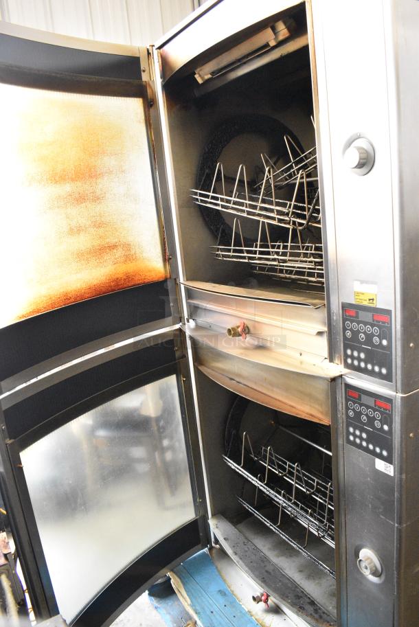 2 Frijado STG 7-P Stainless Steel Commercial Electric Powered Rotisserie Oven w/ Spit Baskets. 208 Volts, 3 Phase. 2 Times Your Bid! - Image 3 of 10