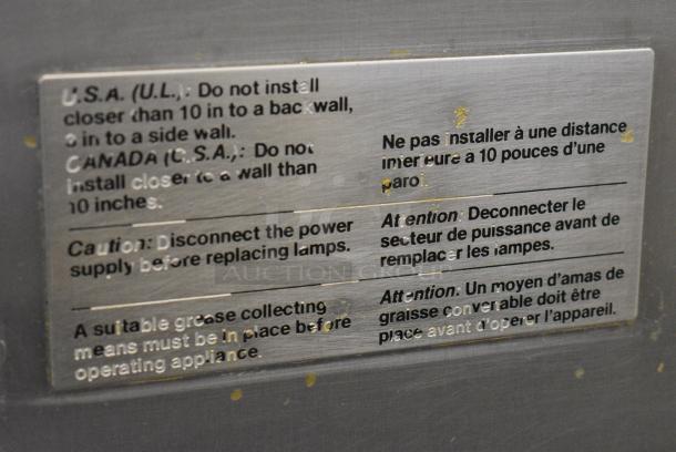 2 Frijado STG 7-P Stainless Steel Commercial Electric Powered Rotisserie Oven w/ Spit Baskets. 208 Volts, 3 Phase. 2 Times Your Bid! - Image 7 of 10