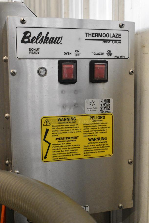 Belshaw TG-50 Stainless Steel Commercial Floor Style Thermoglazing Station on Commercial Casters. 208 Volts, 1 Phase. - Image 6 of 11