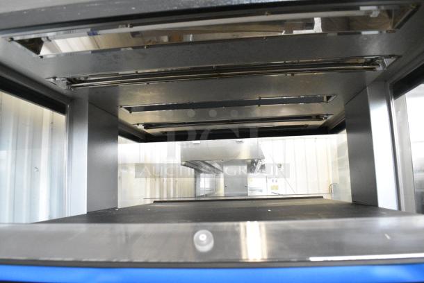 Custom Delis Equipment Stainless Steel Commercial 2 Tier Warming Display Case Merchandiser on Commercial Casters. 208-240 Volts. - Image 2 of 4