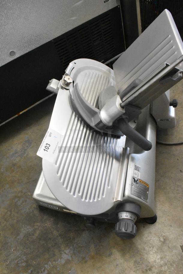 Hobart Stainless Steel Commercial Countertop Meat Slicer. 115 Volts, 1 Phase. Tested and Working! - Image 3 of 17