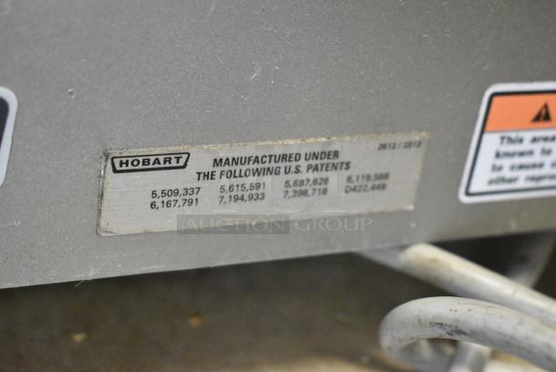 Hobart Stainless Steel Commercial Countertop Meat Slicer. 115 Volts, 1 Phase. Tested and Working! - Image 8 of 17