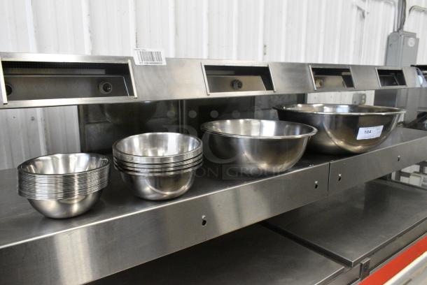 ALL ONE MONEY! Lot of Various Metal Bowls. - Image 2 of 6