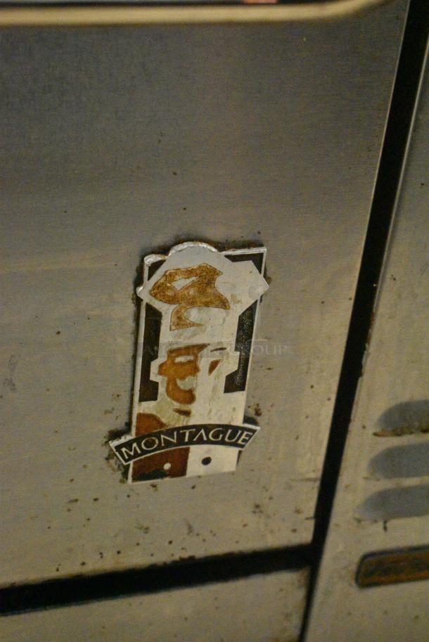 Montague Stainless Steel Commercial Natural Gas Powered 6 Burner Range w/ CONVECTION Oven. - Image 9 of 11