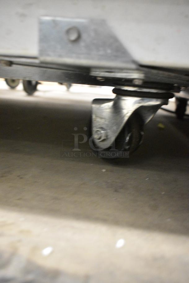 Stainless Steel Commercial Chest Freezer w/ 3 Center Hinge Lid on Commercial Casters. 115 Volts, 1 Phase. Tested and Working! - Image 3 of 14