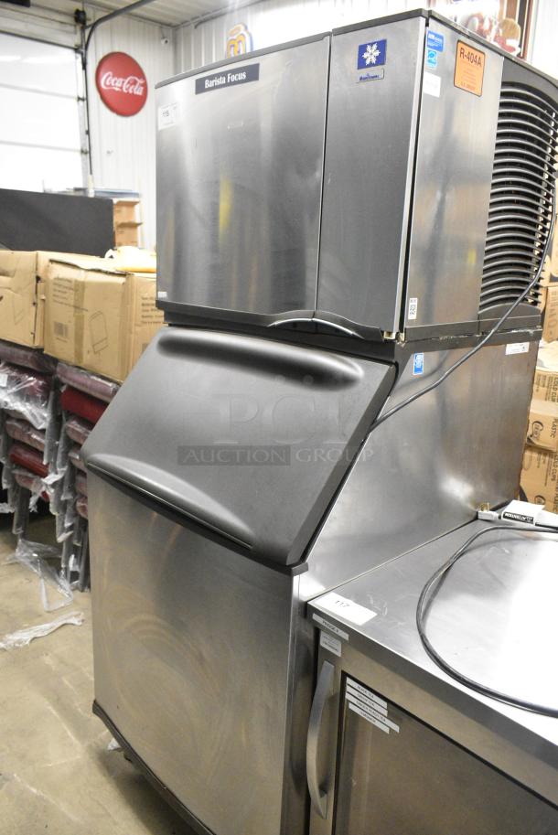 Manitowoc SY0454A Stainless Steel Commercial Ice Machine Head on Manitowoc B570 Ice Machine Bin. 115 Volts, 1 Phase. - Image 1 of 8