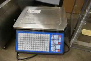 AvaWeigh 334PCSP30T Metal Countertop Food Portioning Scale.