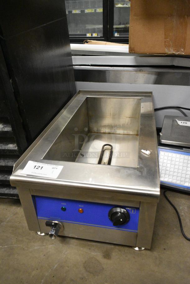 26FWM001-2POT-SS Stainless Steel Commercial Single Bay Food Warmer. 110 Volts, 1 Phase. Tested and Working! - Image 1 of 5