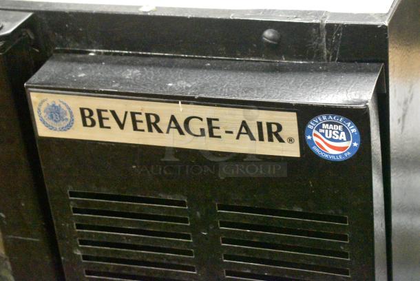 Beverage Air BB72GY-1-B Metal Commercial 3 Door Back Bar Cooler Merchandiser. One Door Does Not Open. 115 Volts, 1 Phase. Tested and Working! - Image 3 of 8