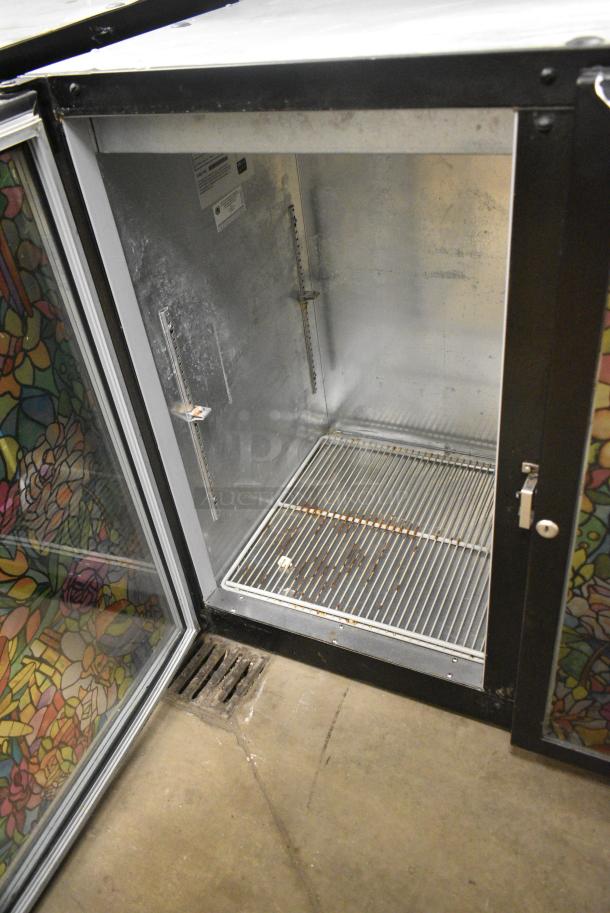 Beverage Air BB72GY-1-B Metal Commercial 3 Door Back Bar Cooler Merchandiser. One Door Does Not Open. 115 Volts, 1 Phase. Tested and Working! - Image 4 of 8