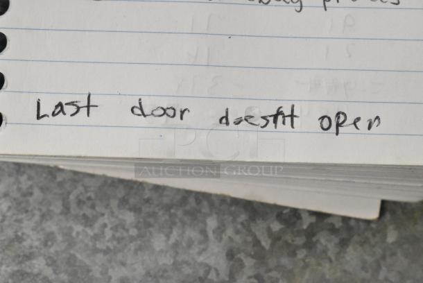 Beverage Air BB72GY-1-B Metal Commercial 3 Door Back Bar Cooler Merchandiser. One Door Does Not Open. 115 Volts, 1 Phase. Tested and Working! - Image 6 of 8