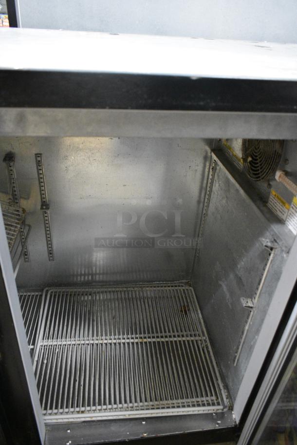 Beverage Air BB72GY-1-B Metal Commercial 3 Door Back Bar Cooler Merchandiser. 115 Volts, 1 Phase. Tested and Working! - Image 4 of 7