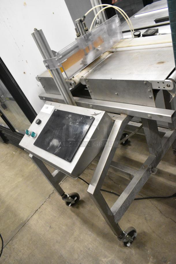 Metal Commercial Floor Style Automatic Cutter on Commercial Casters. 115/240 Volts, 1 Phase. Tested and Working! - Image 2 of 16