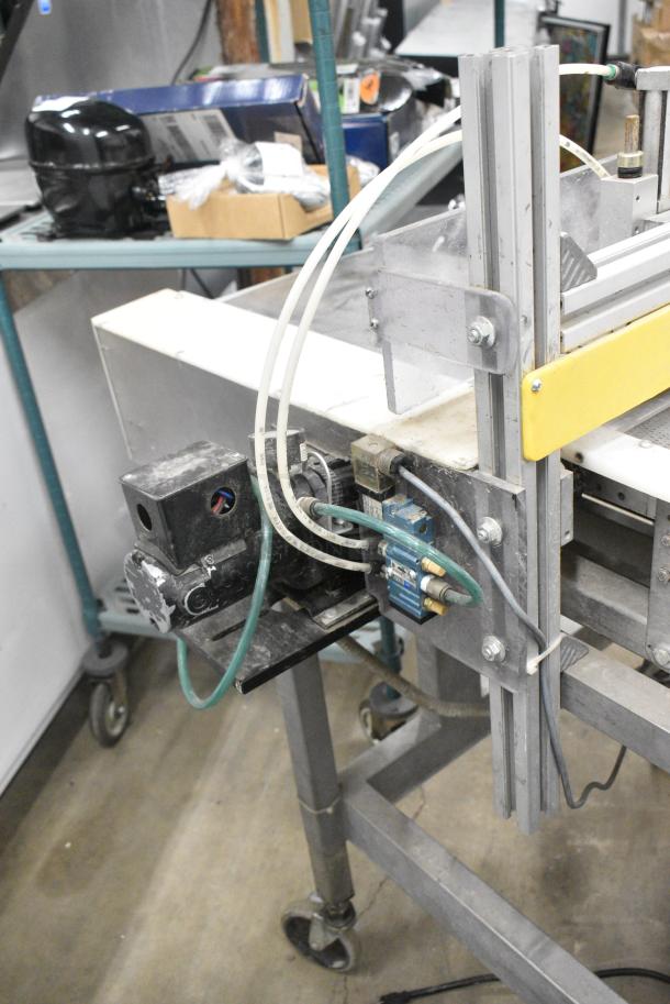 Metal Commercial Floor Style Automatic Cutter on Commercial Casters. 115/240 Volts, 1 Phase. Tested and Working! - Image 8 of 16