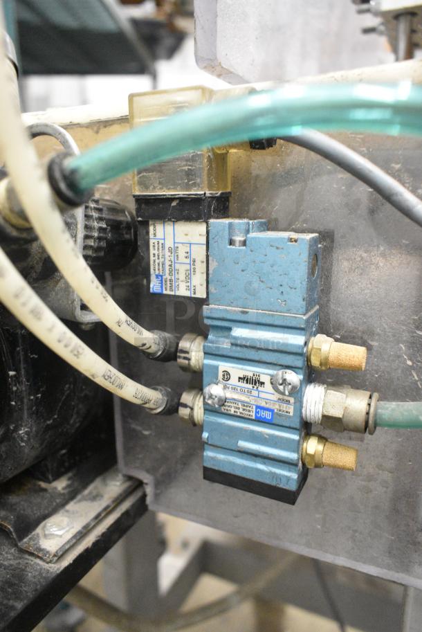 Metal Commercial Floor Style Automatic Cutter on Commercial Casters. 115/240 Volts, 1 Phase. Tested and Working! - Image 13 of 16