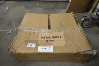 BRAND NEW SCRATCH AND DENT! Metal Shelf.