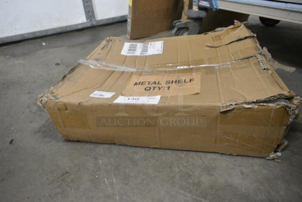BRAND NEW SCRATCH AND DENT! Metal Shelf. - Image 5 of 6