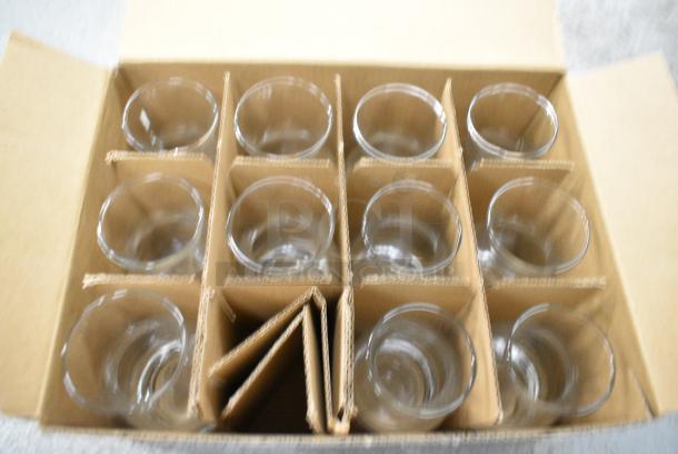 BRAND NEW SCRATCH AND DENT! Box of 11 5535204 Acopa 4 oz. Glass Carafe - Image 4 of 7