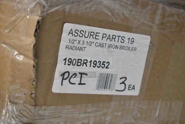 BRAND NEW SCRATCH AND DENT! Assure 190BR19352 19 1/2" x 3 1/2" Cast Iron Broiler Radiant - Image 2 of 2