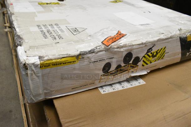 5 BRAND NEW SCRATCH AND DENT! Items Including 522ETSG3072 Steelton 30" x 72" 18 Gauge 430 Stainless Steel Work Table with Undershelf, 2 460SW2460 Regency Spec Line 24" x 60" NSF Stainless Steel Wire Shelf. 5 Times Your Bid! - Image 5 of 6