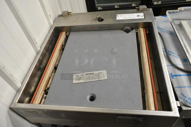 Hobart H-190G Metal Commercial Vacuum Sealer on Commercial Casters. 240 Volts, 3 Phase. - Image 5 of 7
