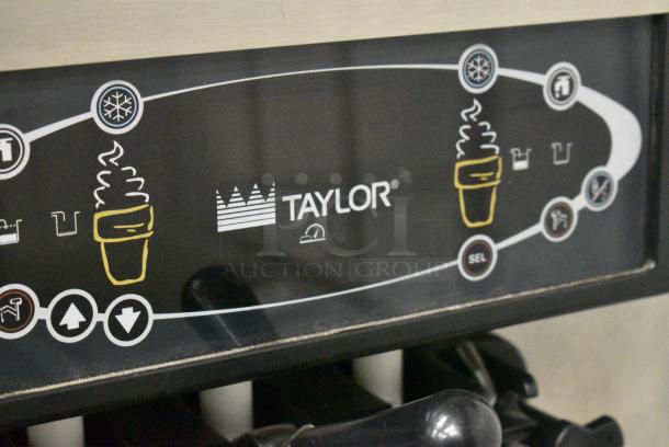 Taylor C723-33 Stainless Steel Commercial Floor Style Water Cooled 2 Flavor w/ Twist Soft Serve Ice Cream Machine on Commercial Casters. 208-230 Volts, 3 Phase. - Image 3 of 10